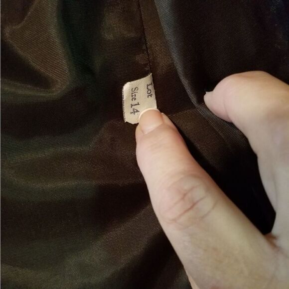 VintageHarzfeld's Kansas City Black Beaded Vest - Picture 3 of 10